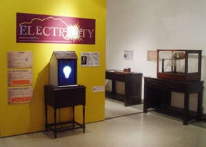 electricity exhibit at Reading Public Museum